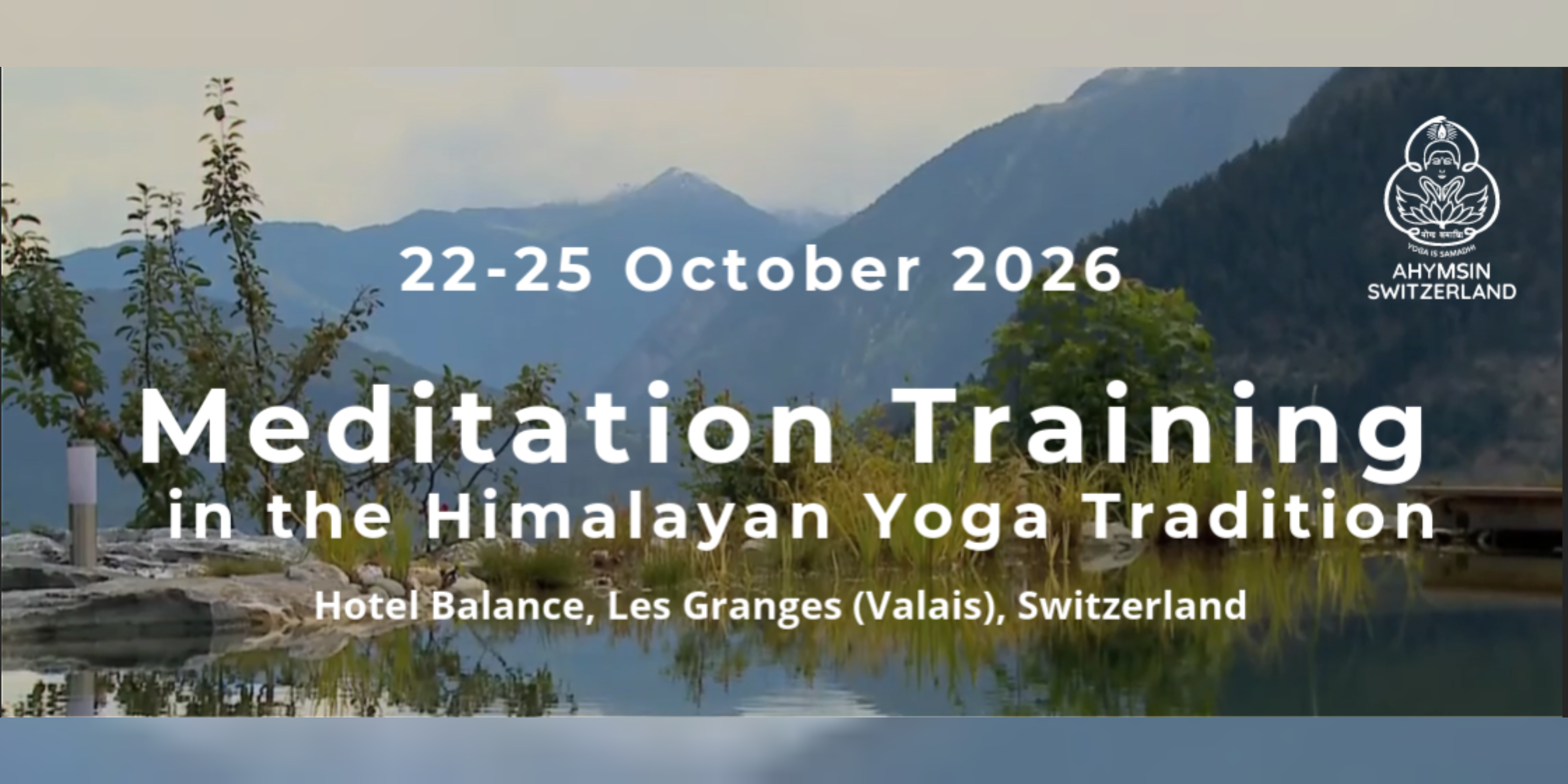 Meditation Training in the Himalayan Yoga Tradition